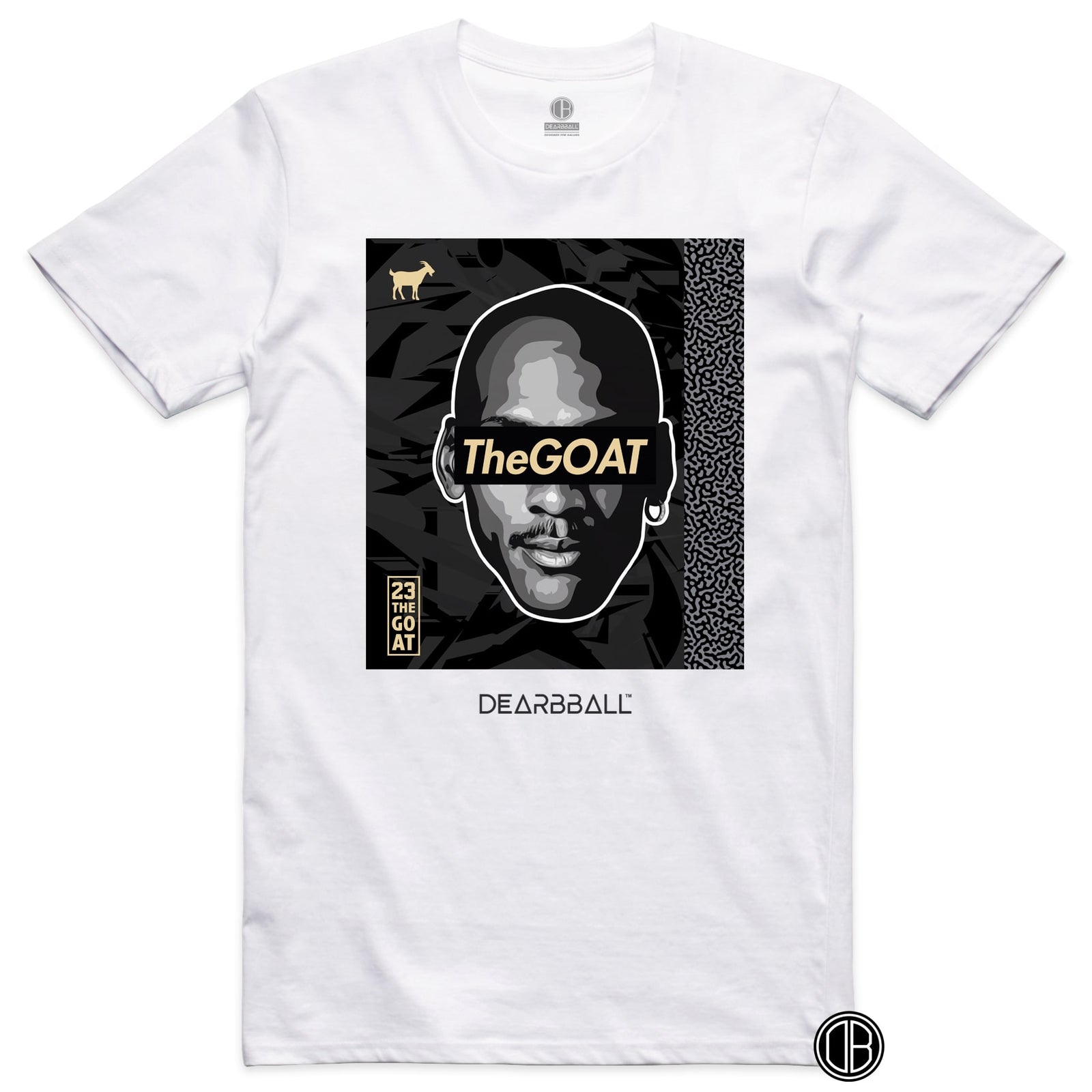 DearBBall T-Shirt - TheGOAT Black & Gold Luxury Edition