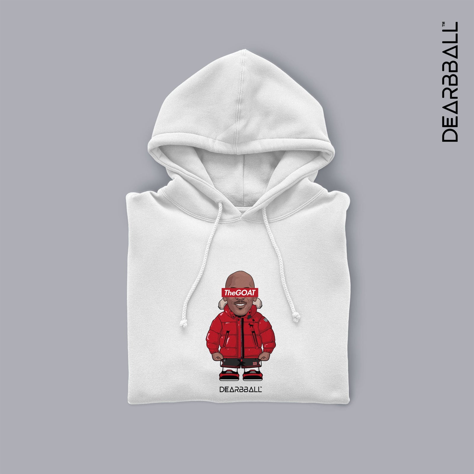 DearBBall Sweat à Capuche - The Winter GOAT