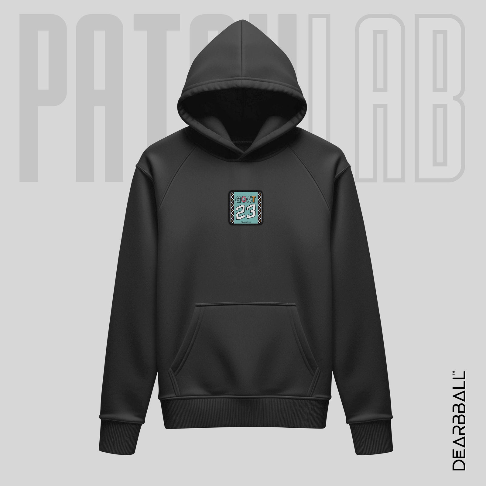 Hettegenser 3/4 Glidelås PatchLab