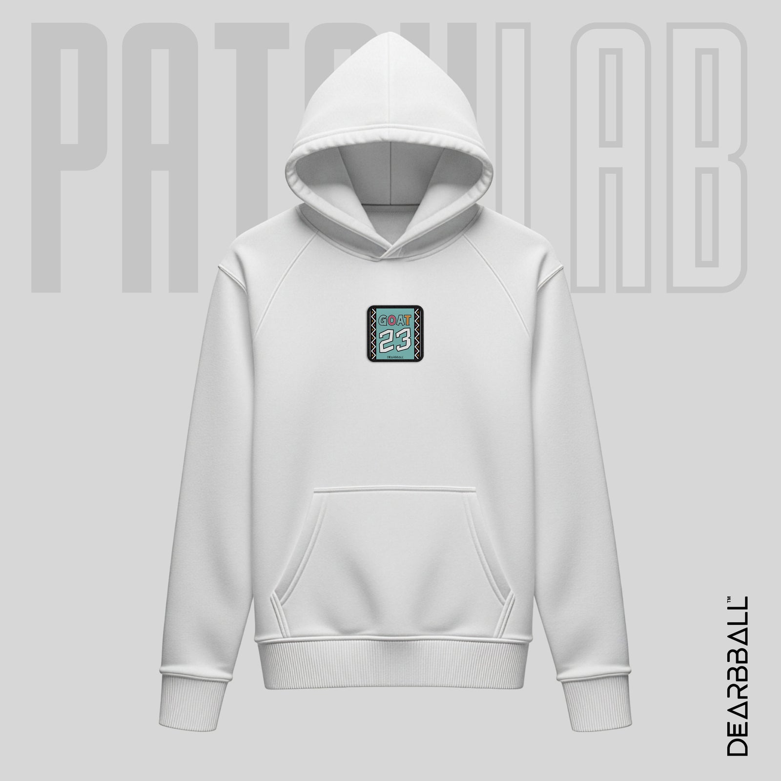 Hettegenser 3/4 Glidelås PatchLab