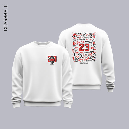 DearBBall Felpa Premium - Edizione TheGOAT 23 Words Matter