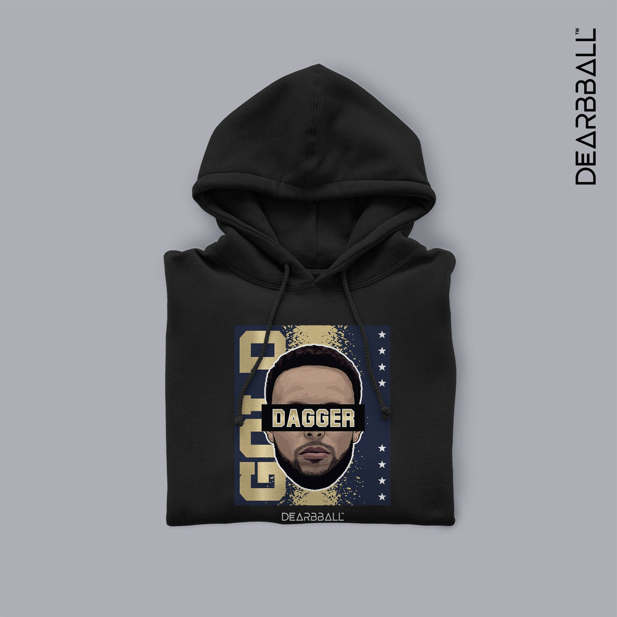 DearBBall Sweat à Capuche - The DAGGER GOLD Edition