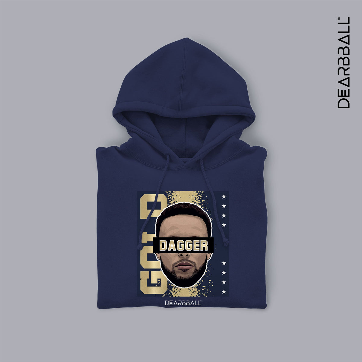 DearBBall Sweat à Capuche - The DAGGER GOLD Edition
