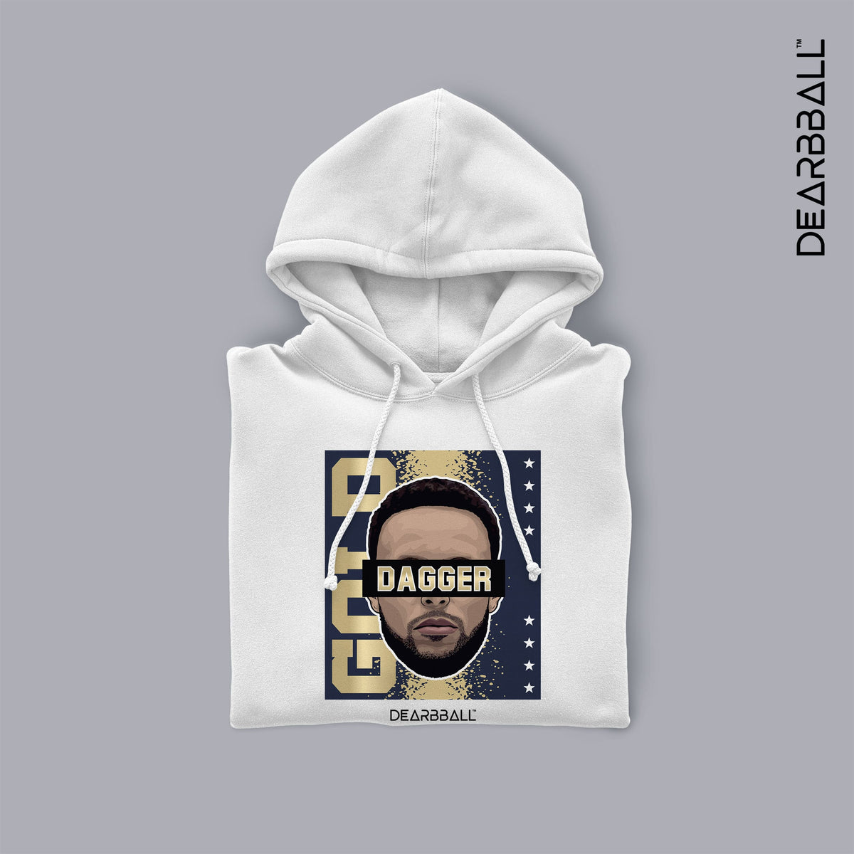 DearBBall Sweat à Capuche - The DAGGER GOLD Edition