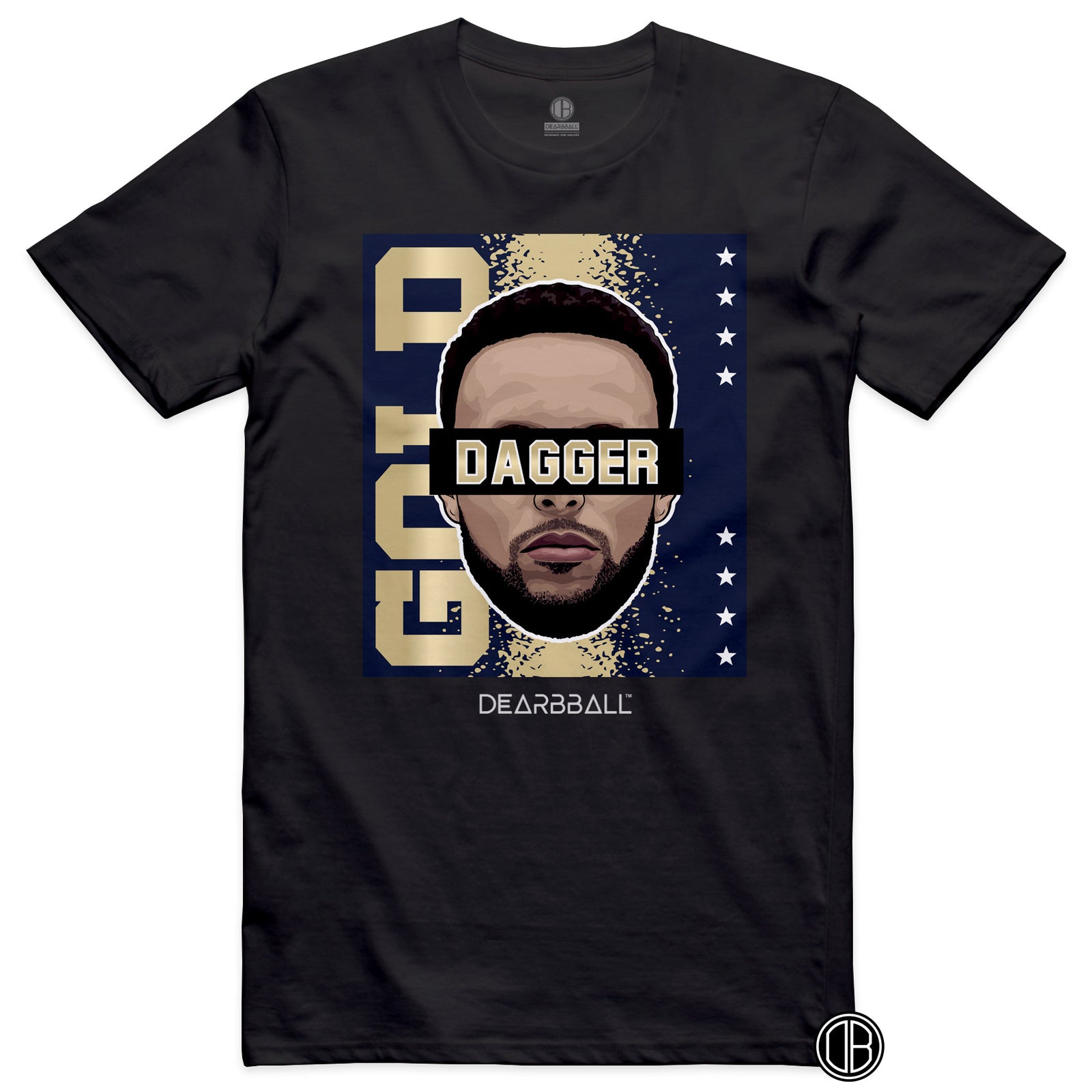 T-shirt DearBBall - The DAGGER Edição Ouro