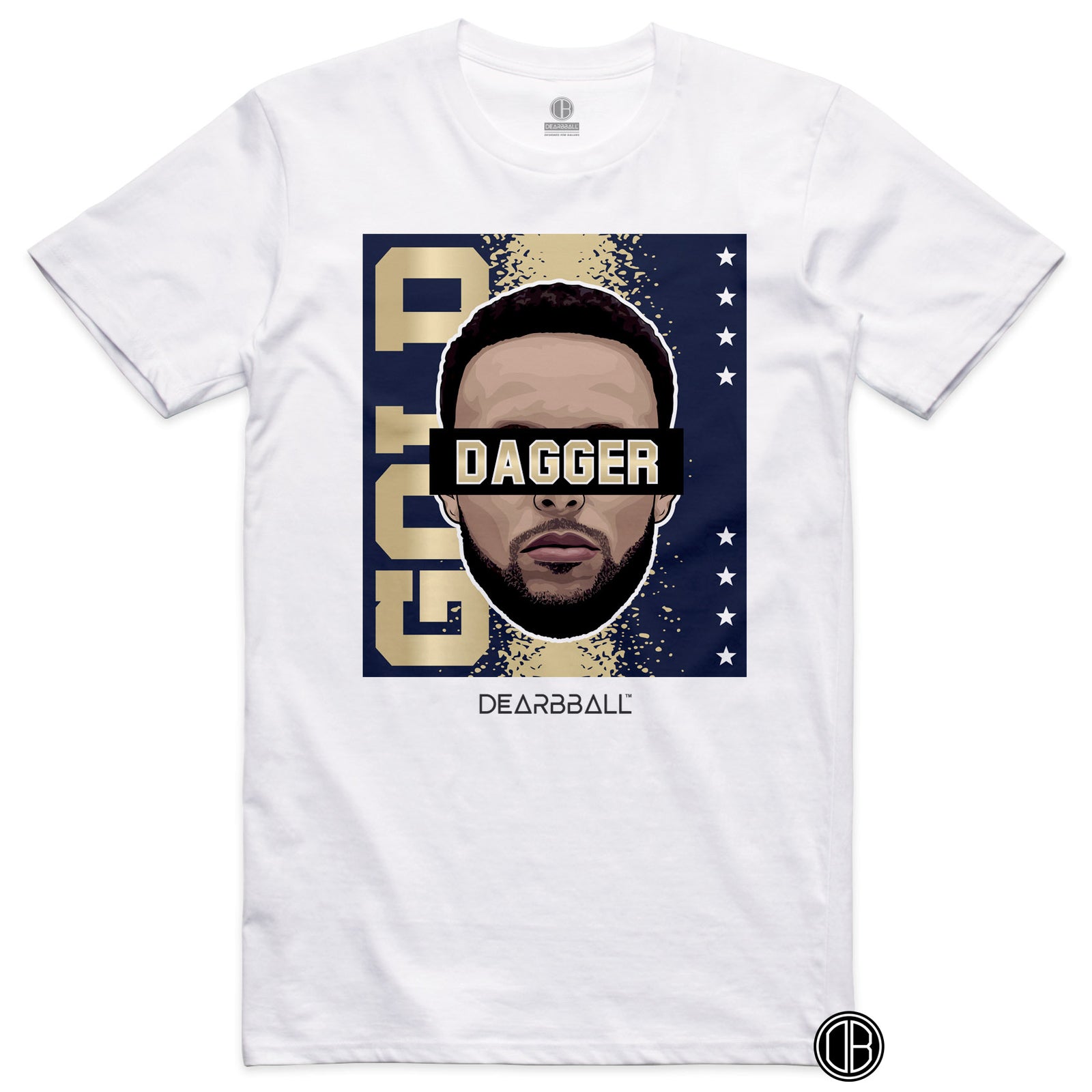 T-shirt DearBBall - The DAGGER Edição Ouro