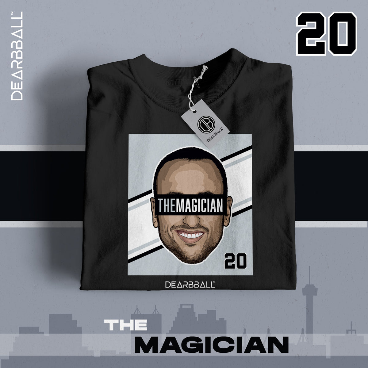 DearBBall T 卹 - 魔術師聖安東尼奧版