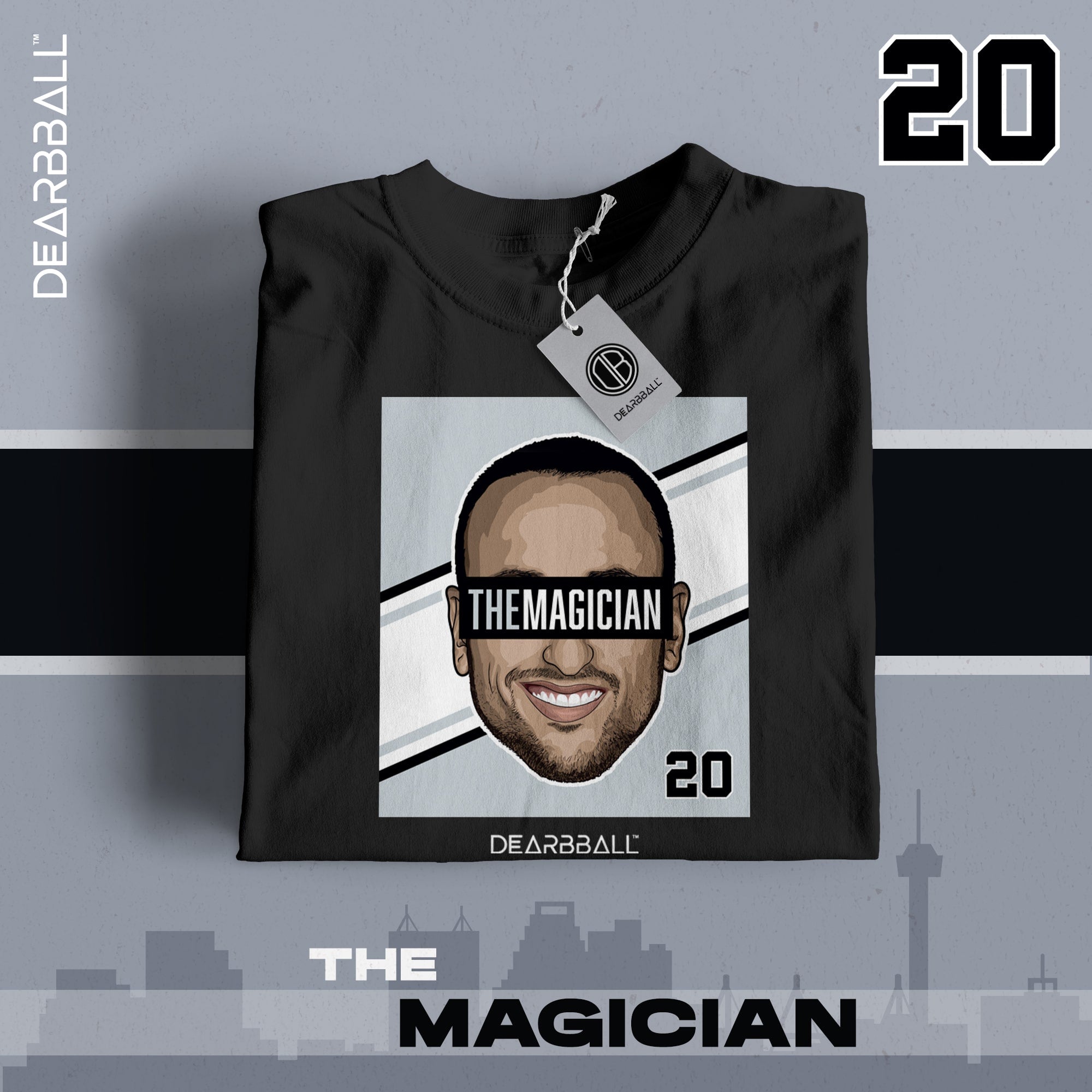 DearBBall T-Shirt - The Magician San Antonio Edition