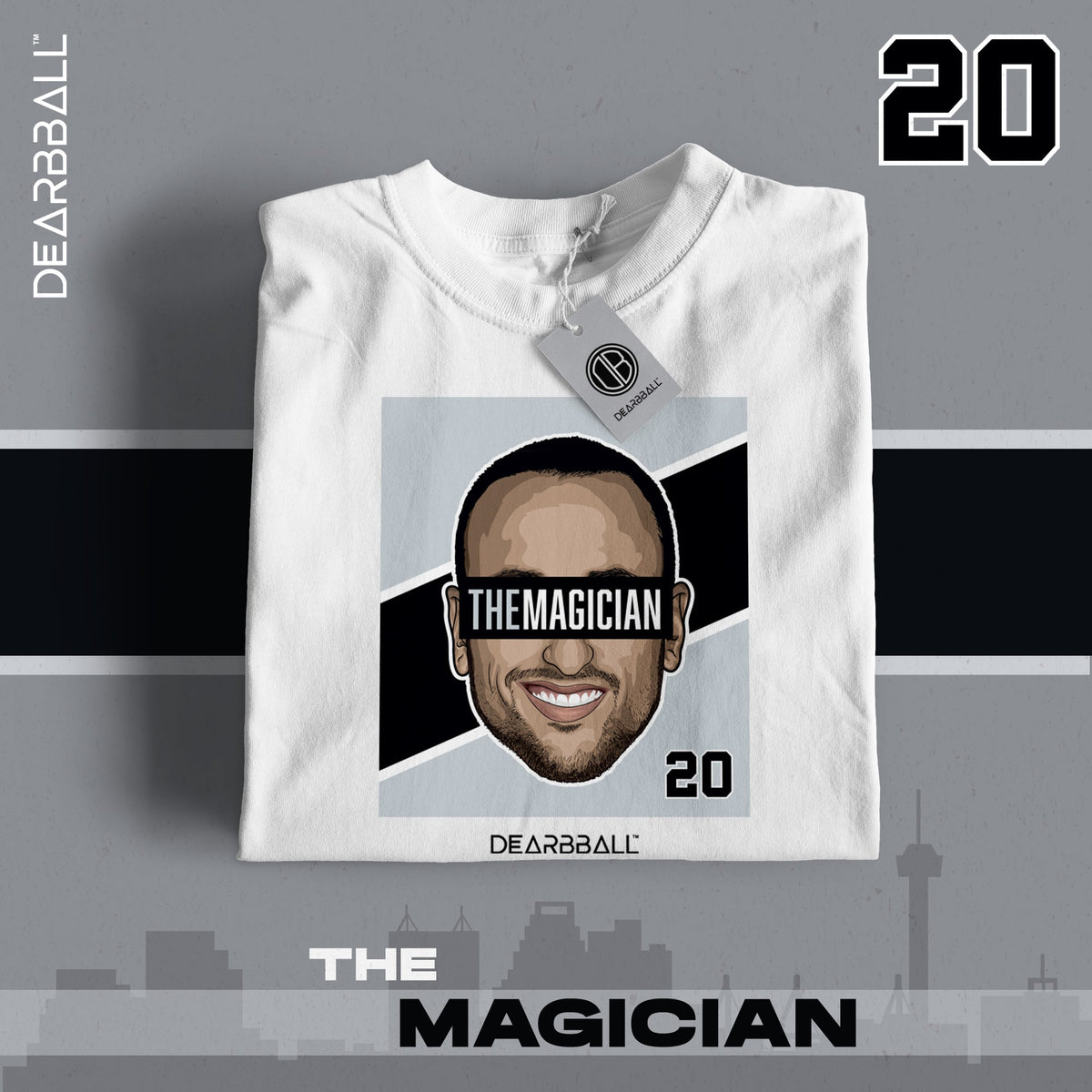 DearBBall T 卹 - 魔術師聖安東尼奧版