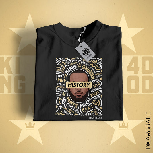 T-shirt DearBBall - Edizione RECORD King della STORIA