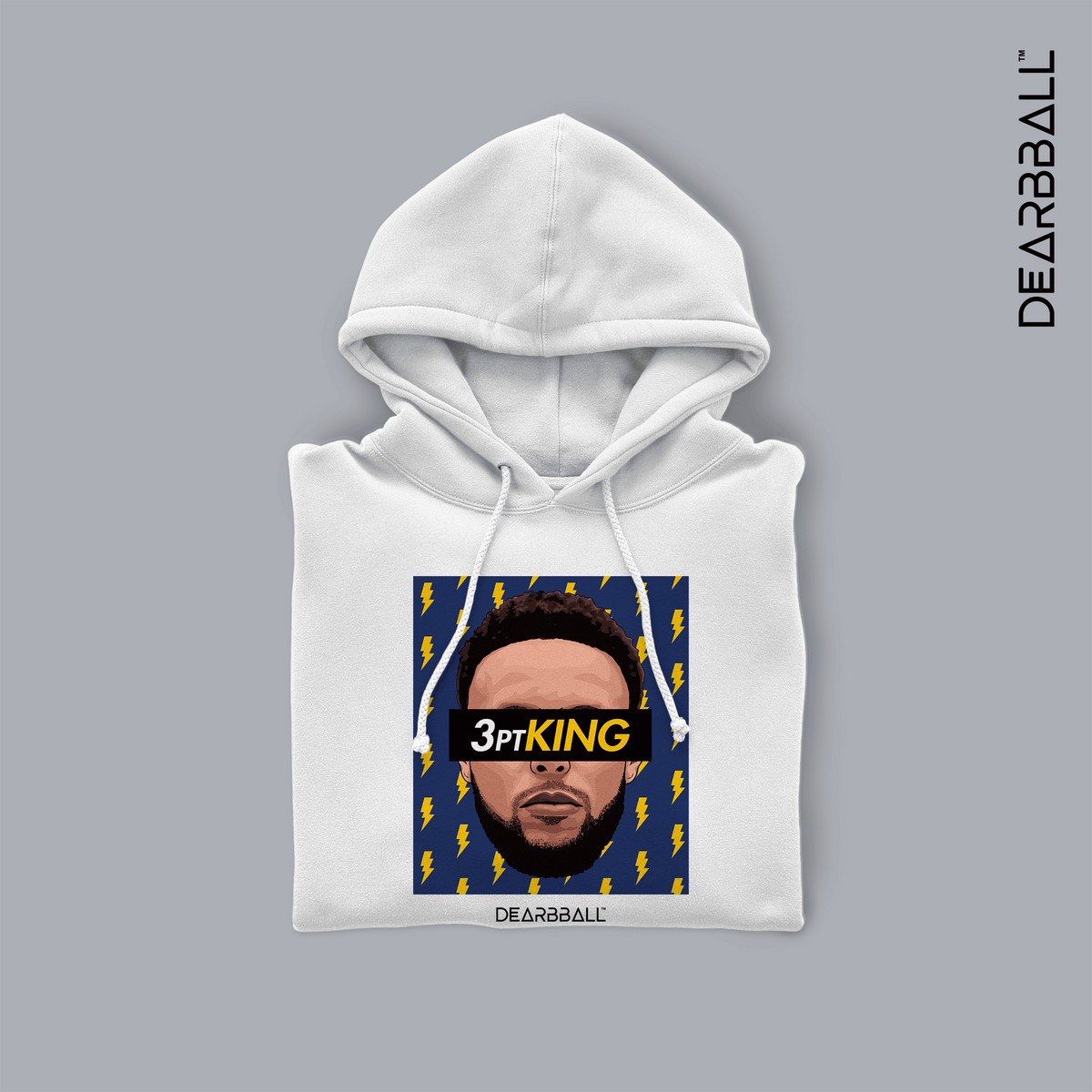DearBBall Sweat à Capuche - 3pt King Lightning Edition