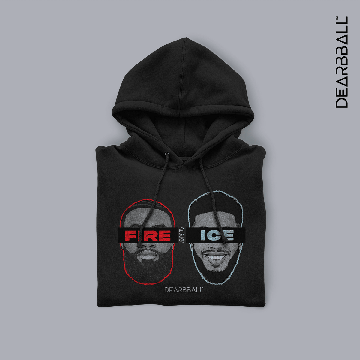 DearBBall Sweat à Capuche - FIRE &amp; ICE Edition