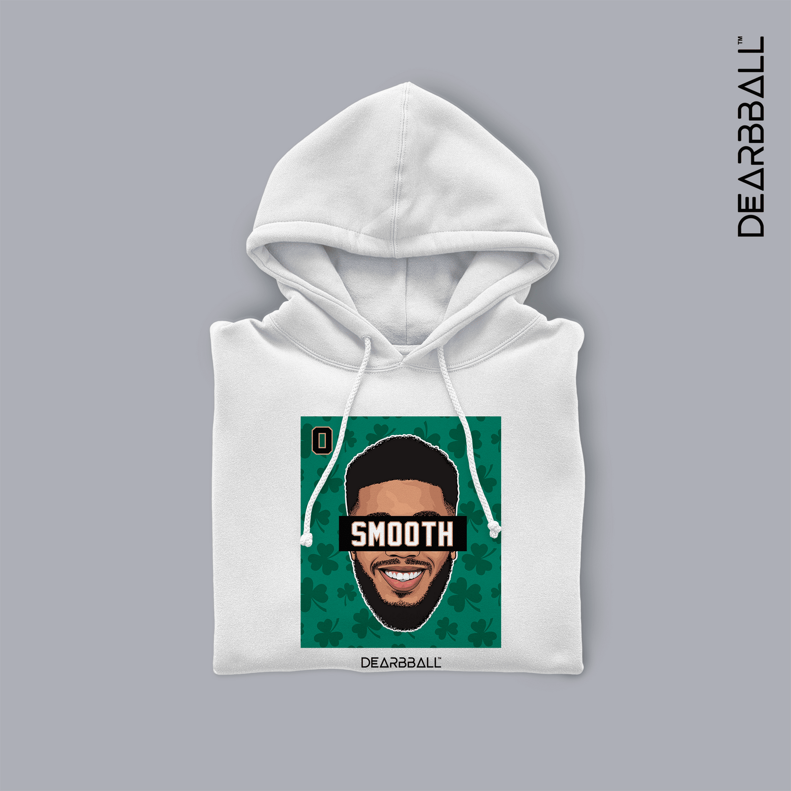 DearBBall Sweat à Capuche - SMOOTH Trèfles Edition