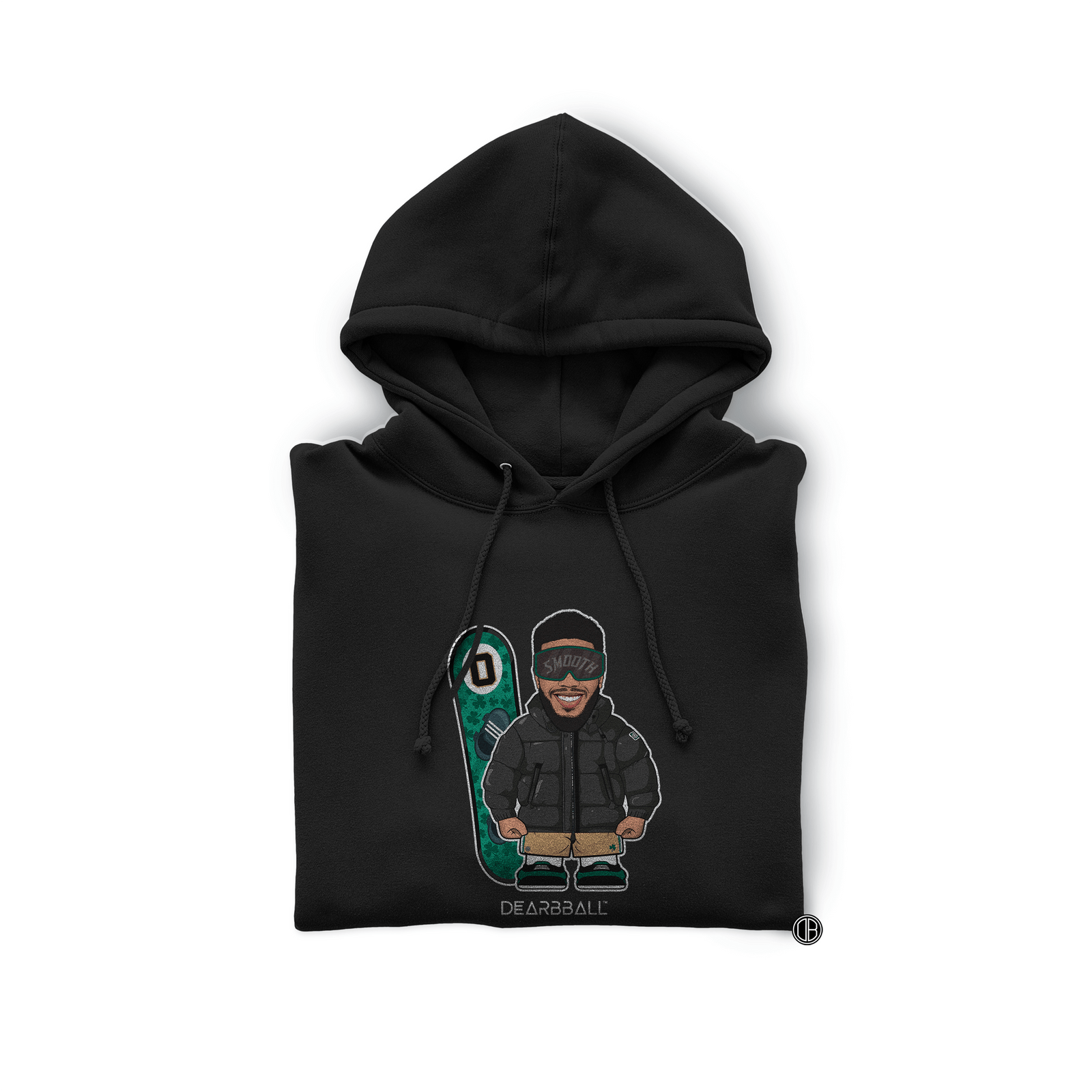 DearBBall Sweat à Capuche - Mini SMOOTH Snow Edition