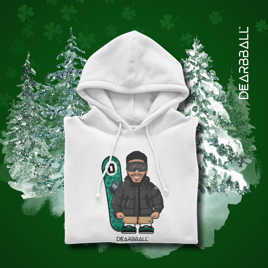 DearBBall Sweat à Capuche - Mini SMOOTH Snow Edition