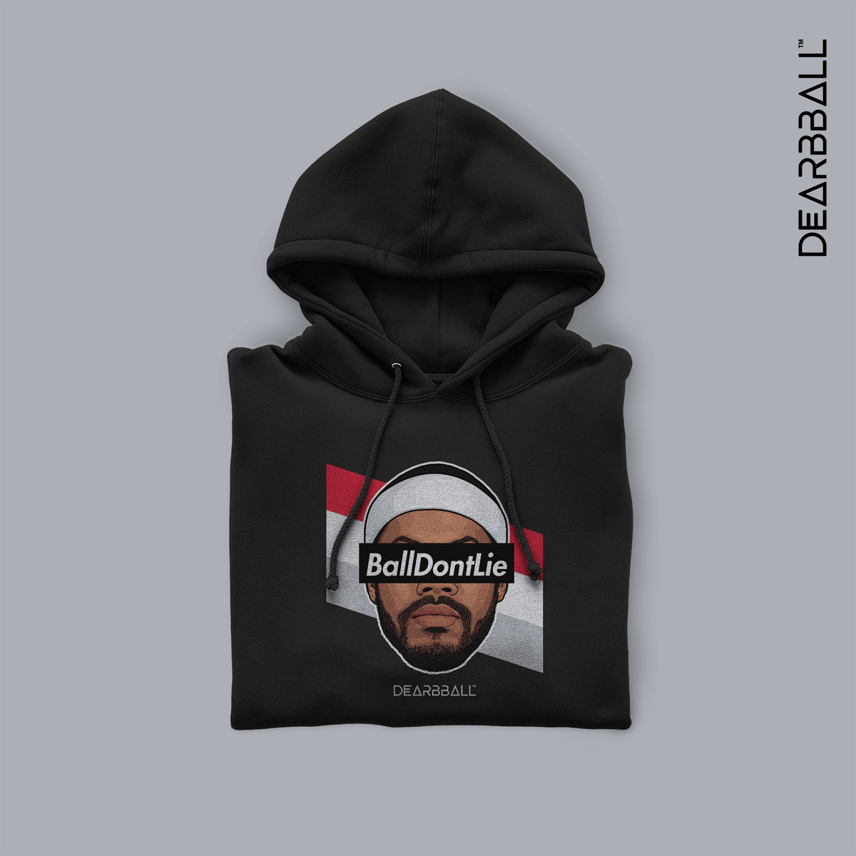 DearBBall Felpa con Cappuccio - Ball Don't Lie Edizione Portland