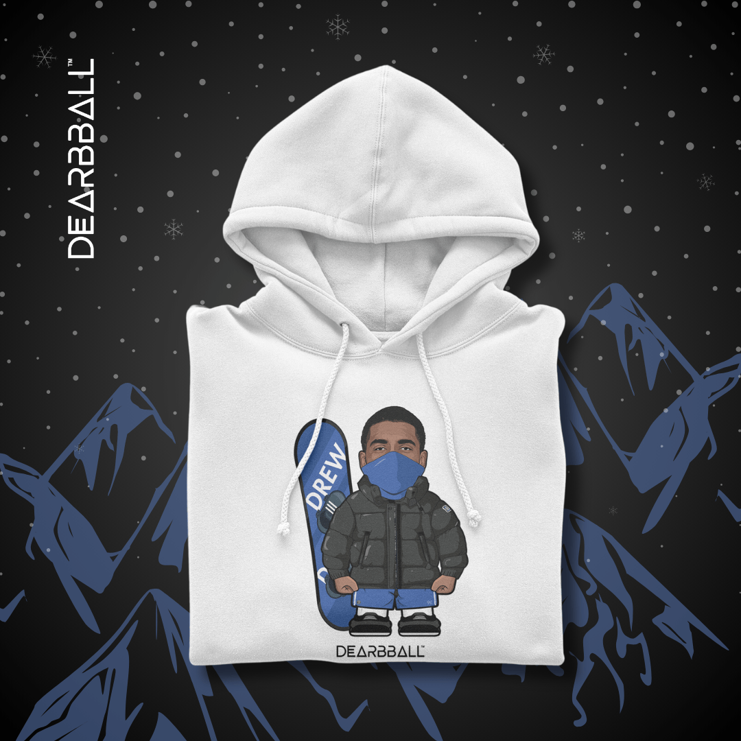 DearBBall Sweat à Capuche - Mini DREW Snow Edition