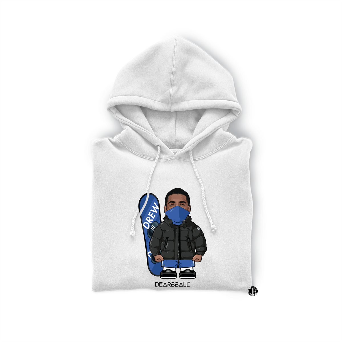 DearBBall Sweat à Capuche - Mini DREW Snow Edition