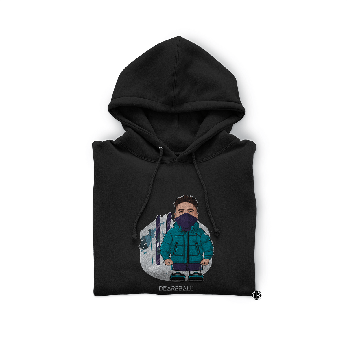 DearBBall Sweat à Capuche - Mini MELO Winter Edition