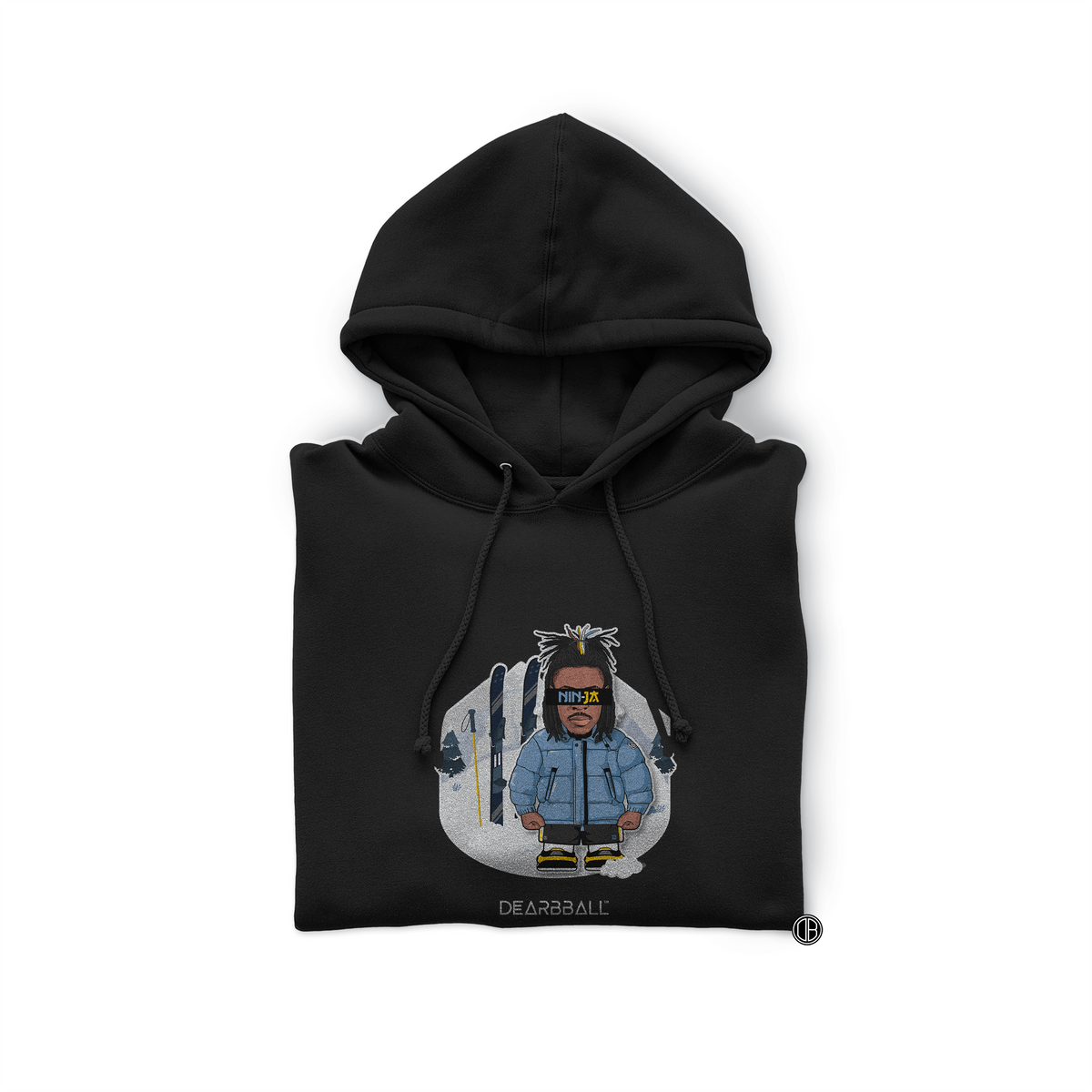 DearBBall Sweat à Capuche - Mini NIN-JA Winter Edition