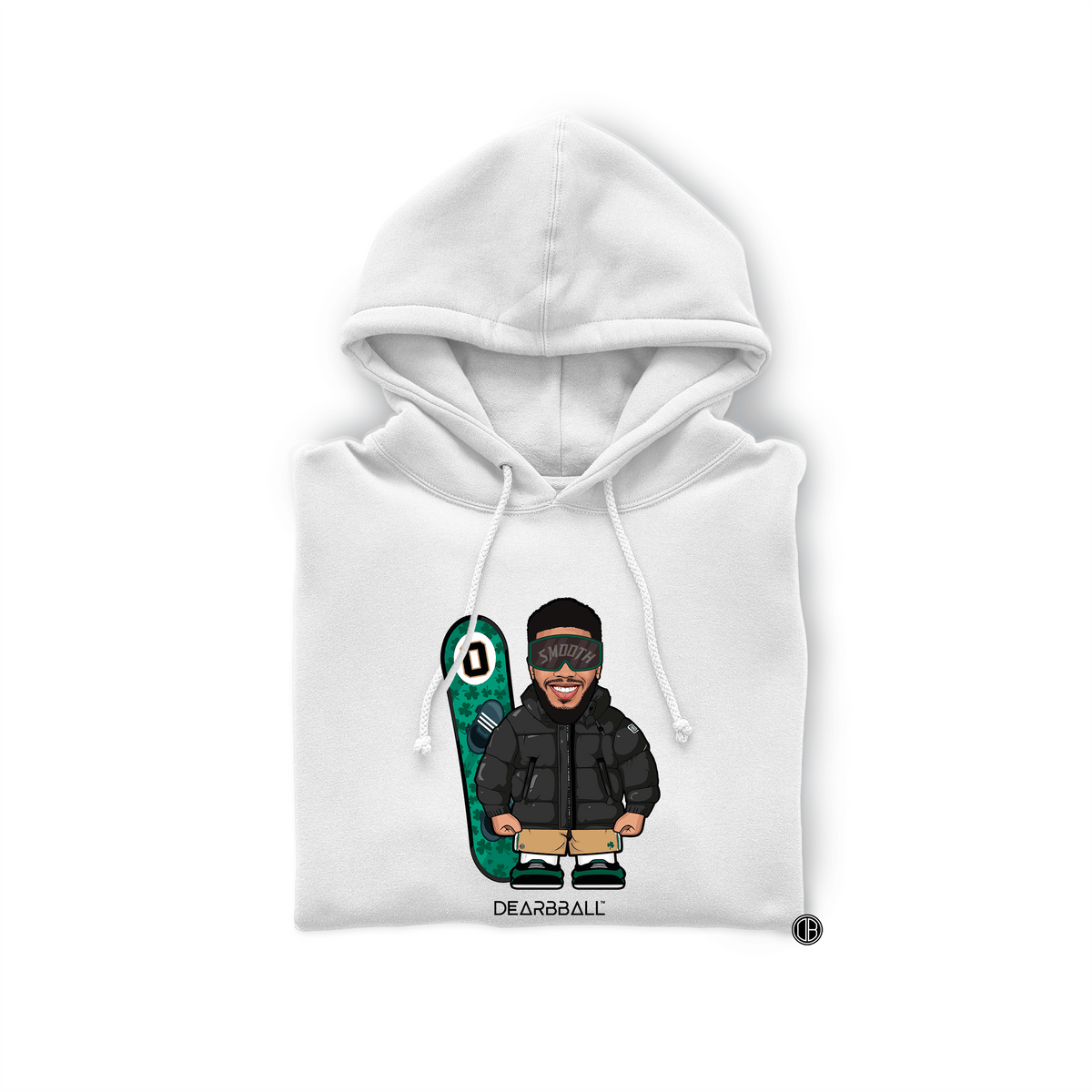 DearBBall Sweat à Capuche - Mini SMOOTH Snow Edition