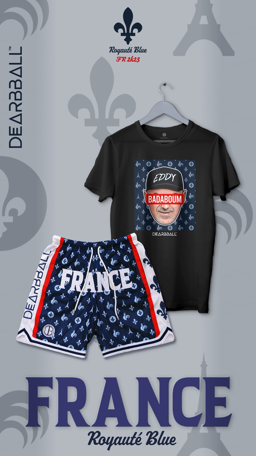 DearBBall T-Shirt - BADABOUM Eddy Edition