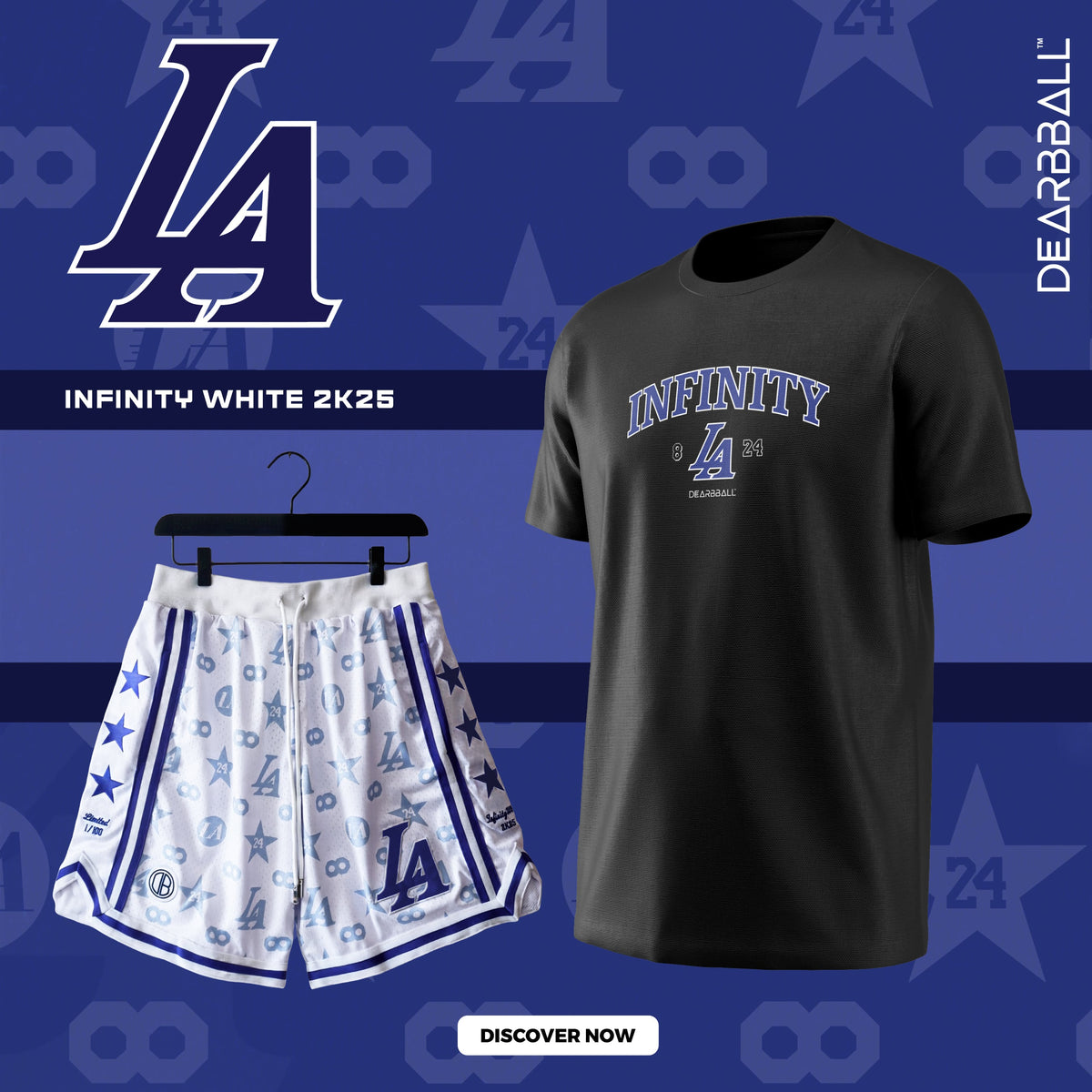 DearBBall T-Shirt - INFINITY L.A. 8.24 Edition