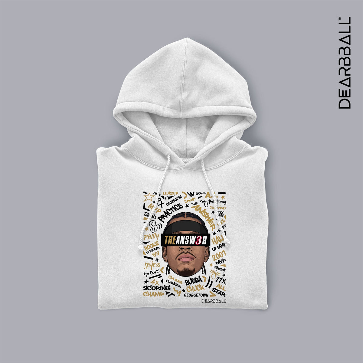 DearBBall Sweat à Capuche - TheANSWER 3 Words Matter Edition