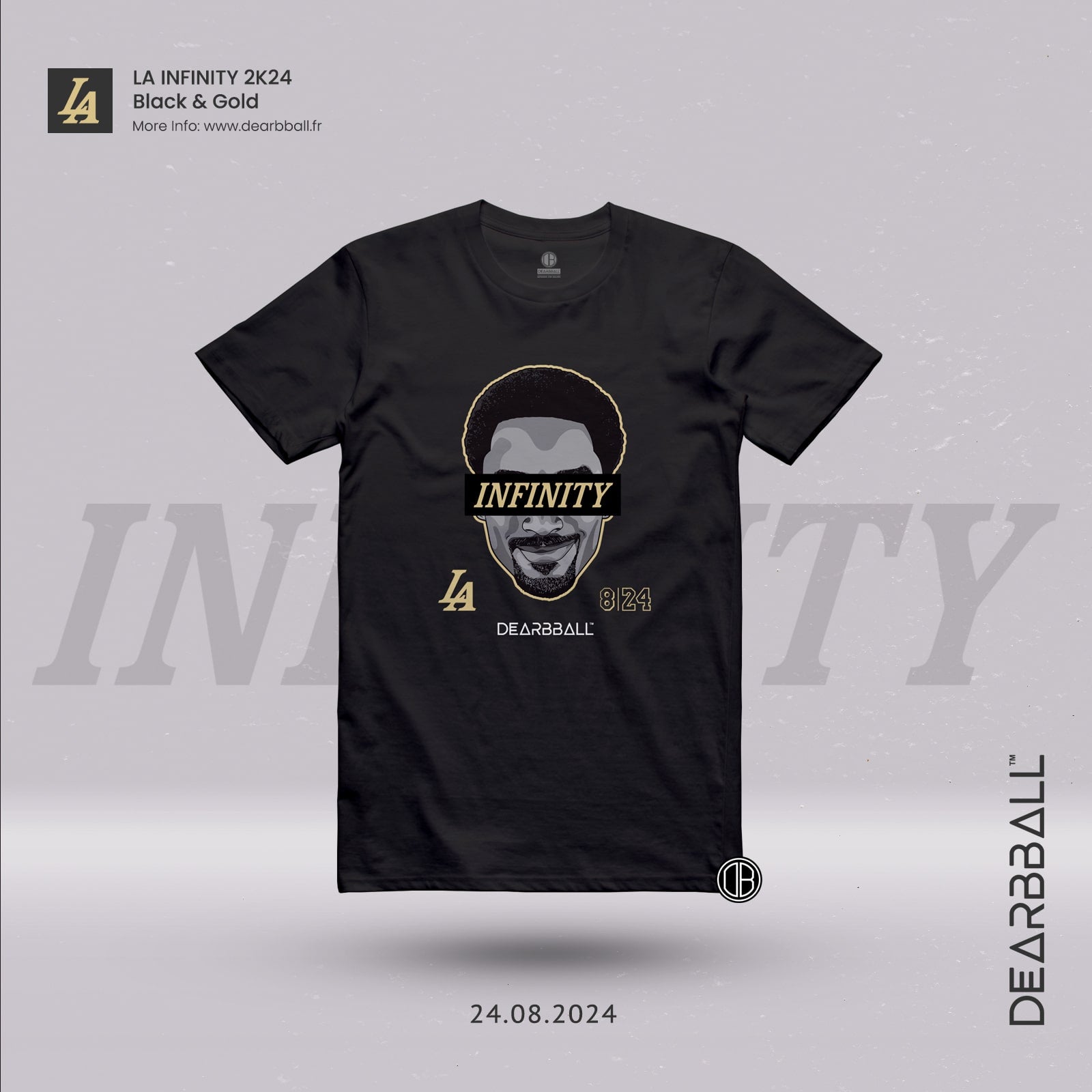 DearBBall T-Shirt - MAMBA Infinity 2K24 Edition