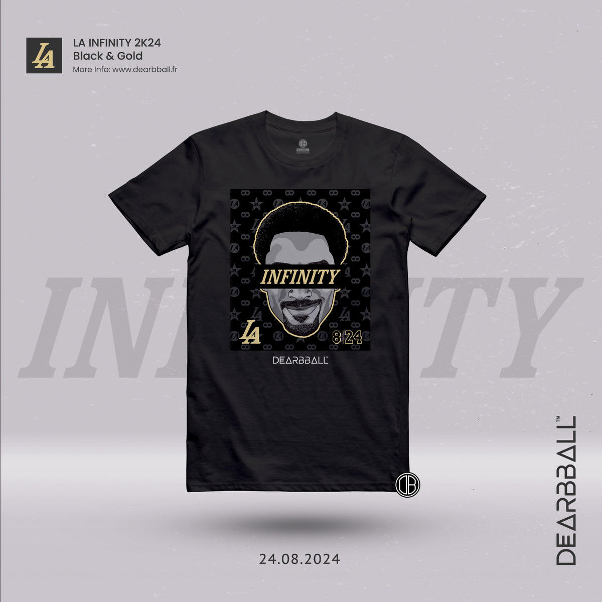 DearBBall T-Shirt - MAMBA Infinity 2K24 Snake Skin Edition