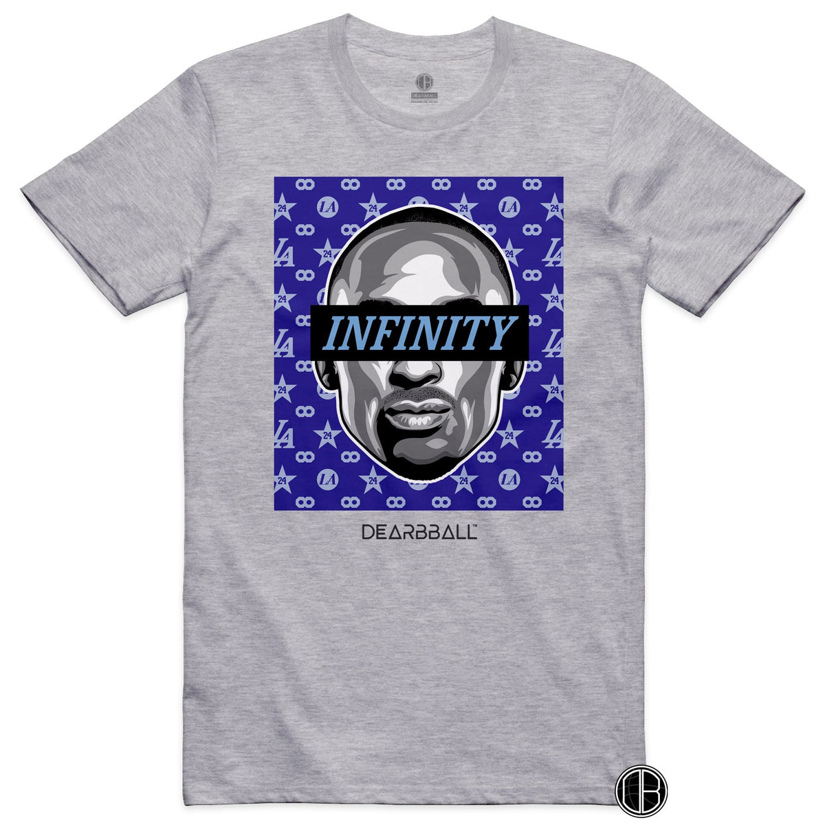 🔒 DearBBall T-Shirt - MAMBA INFINITY BLUE REDROP