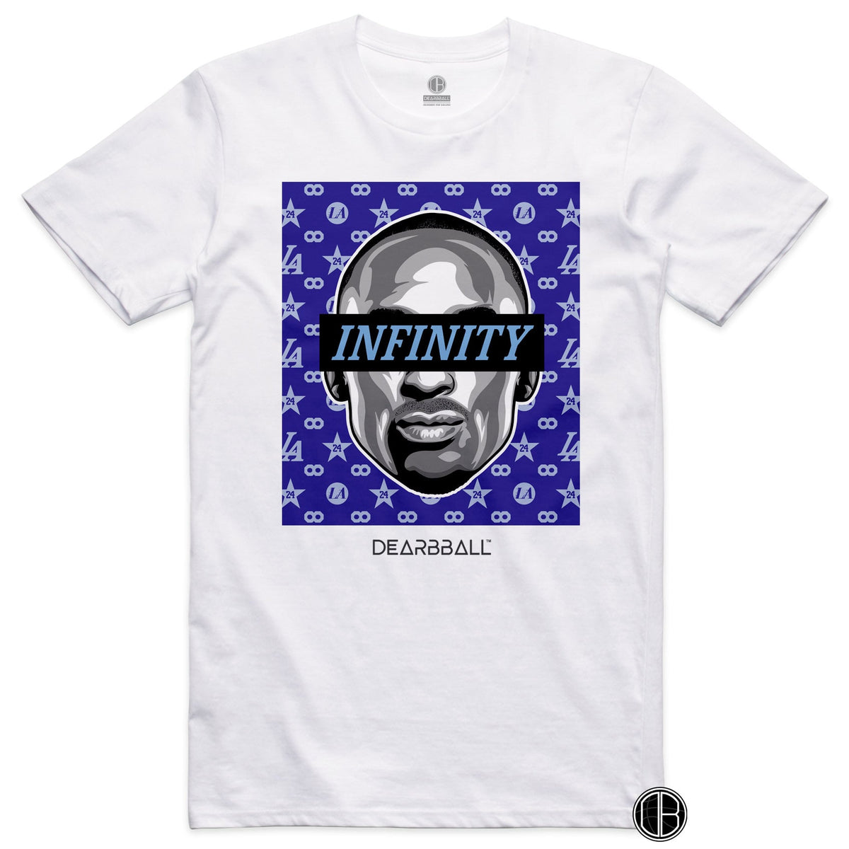 🔒 DearBBall T-Shirt - MAMBA INFINITY BLUE REDROP