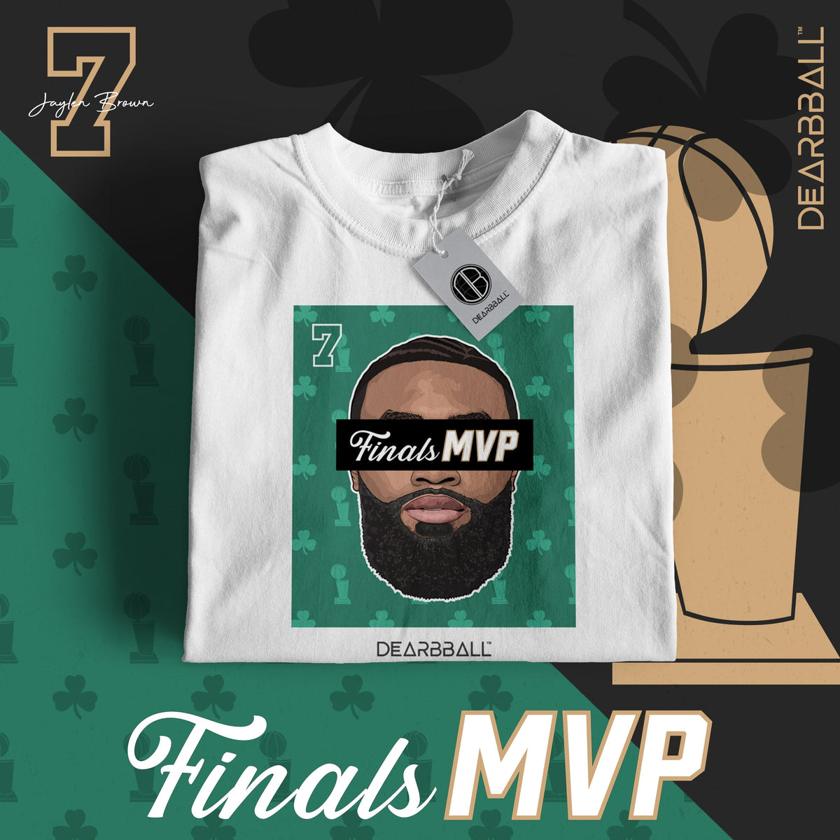 DearBBall 短版T卹套裝 - JB CHAMPS MVP 2024 黑色版