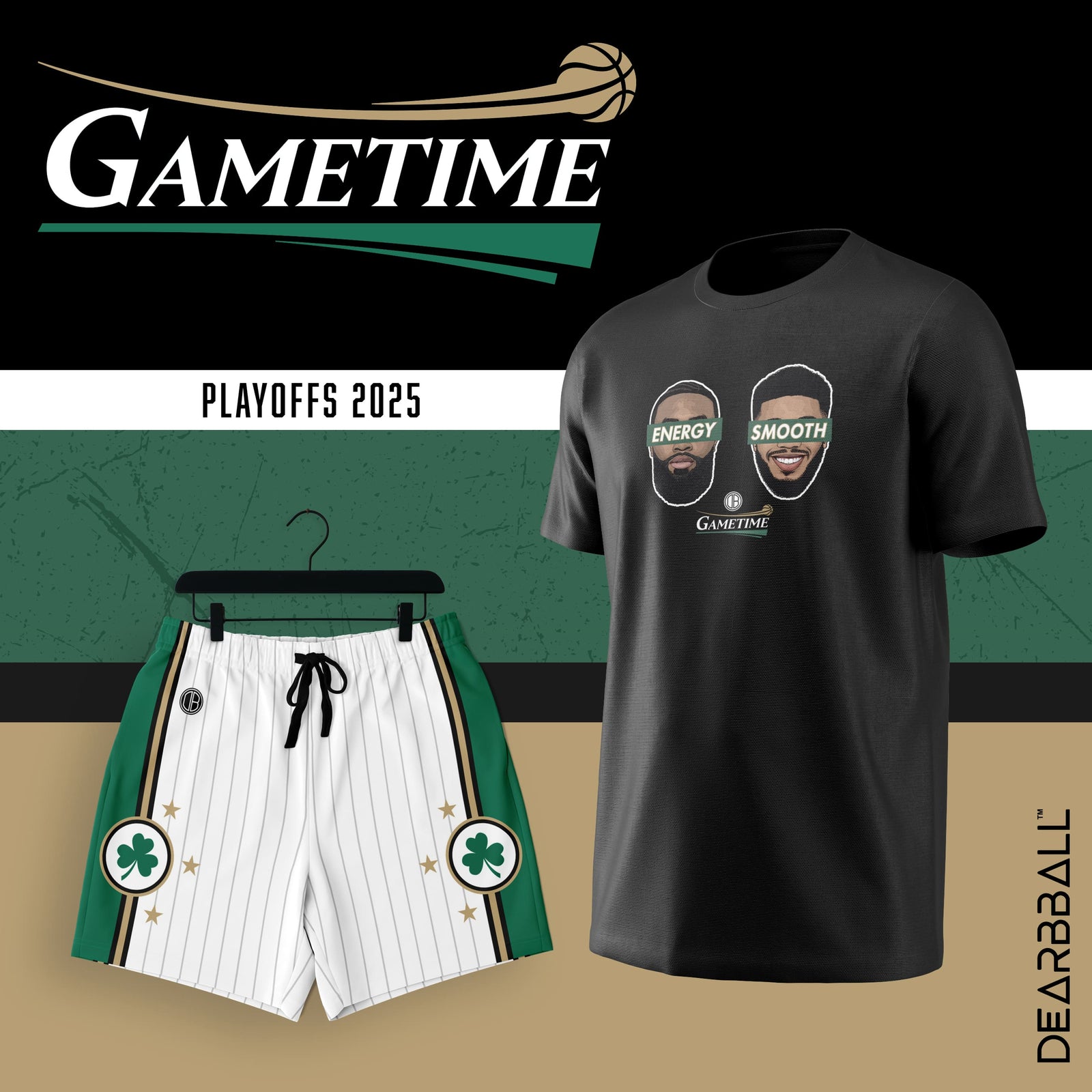 DearBBall T-Shirt - Duo Smooth & Energy GAMETIME Edition