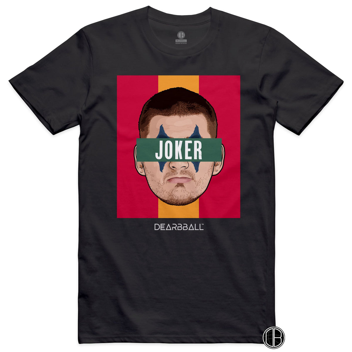 T-Shirt-Nikola-Jokic-Nuggets-Denver-Dearbball-vetements-marque-france