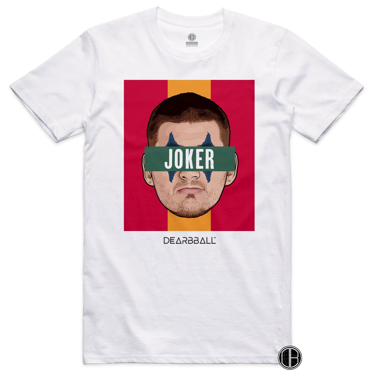 T-Shirt-Nikola-Jokic-Nuggets-Denver-Dearbball-vetements-marque-france