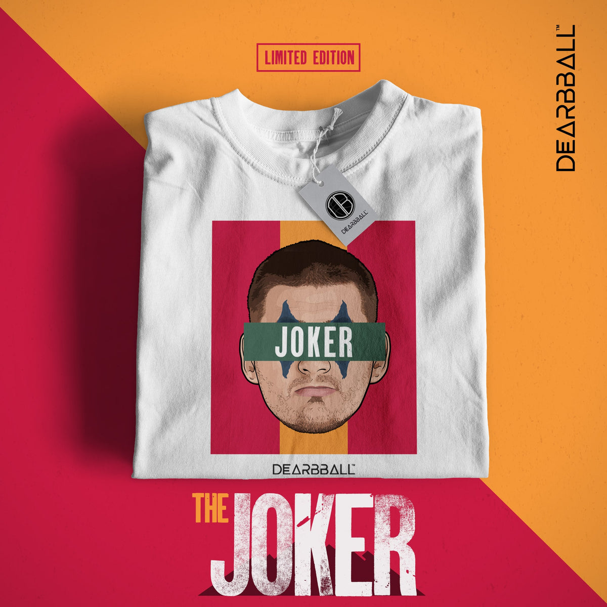 T-Shirt-Nikola-Jokic-Nuggets-Denver-Dearbball-vetements-marque-france