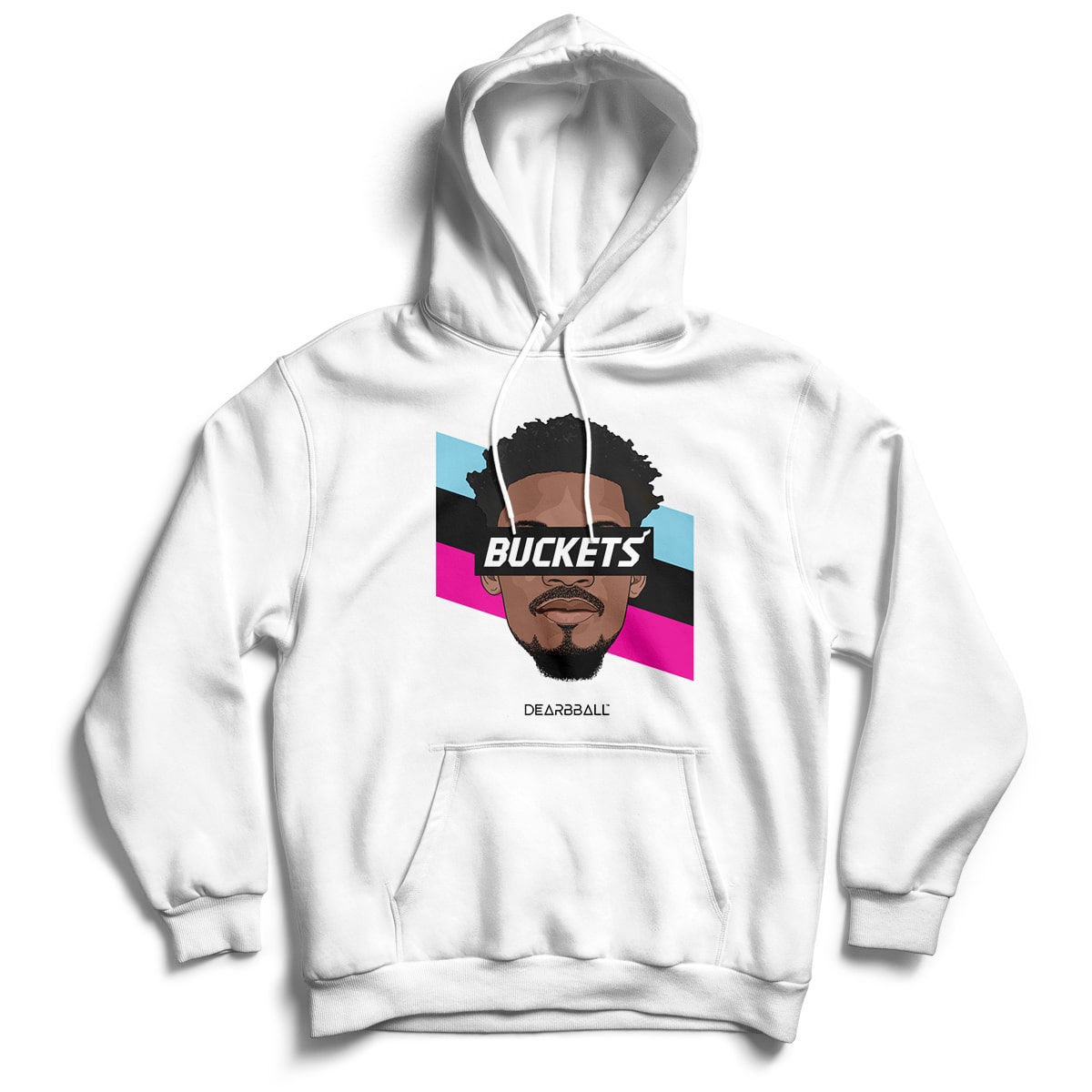 [CHILDREN] DearBBall Hooded Sweatshirt - BUCKETS Miami Vice Edition