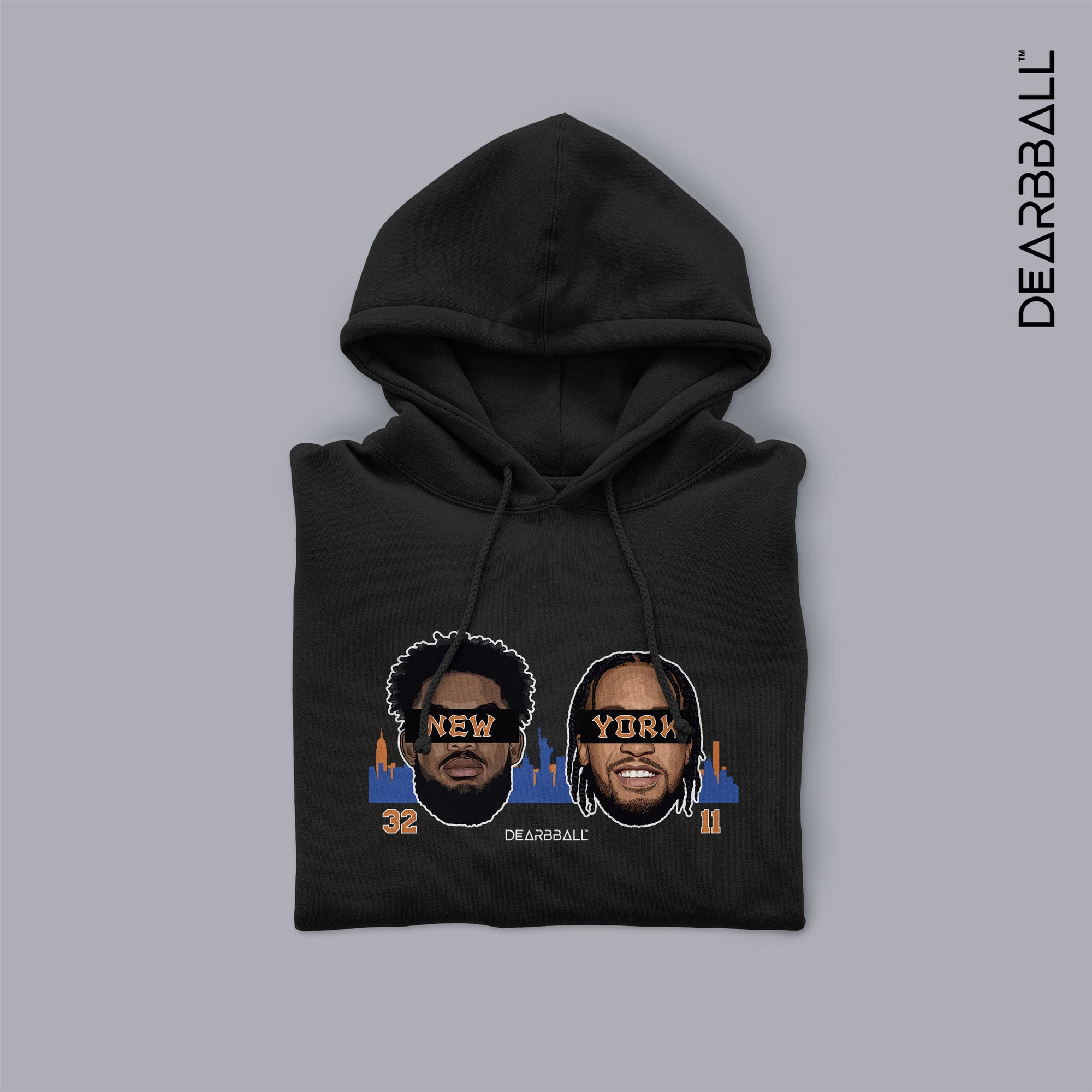 DearBBall Sweat à Capuche - Duo New York Edition