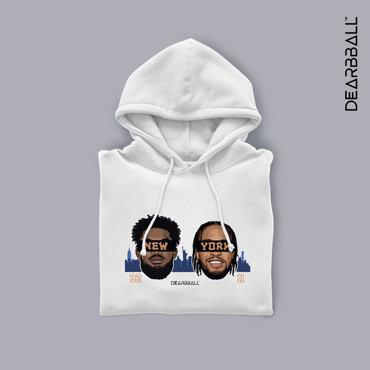 DearBBall Sweatshirt com Capuz - Edição Duo Nova Iorque