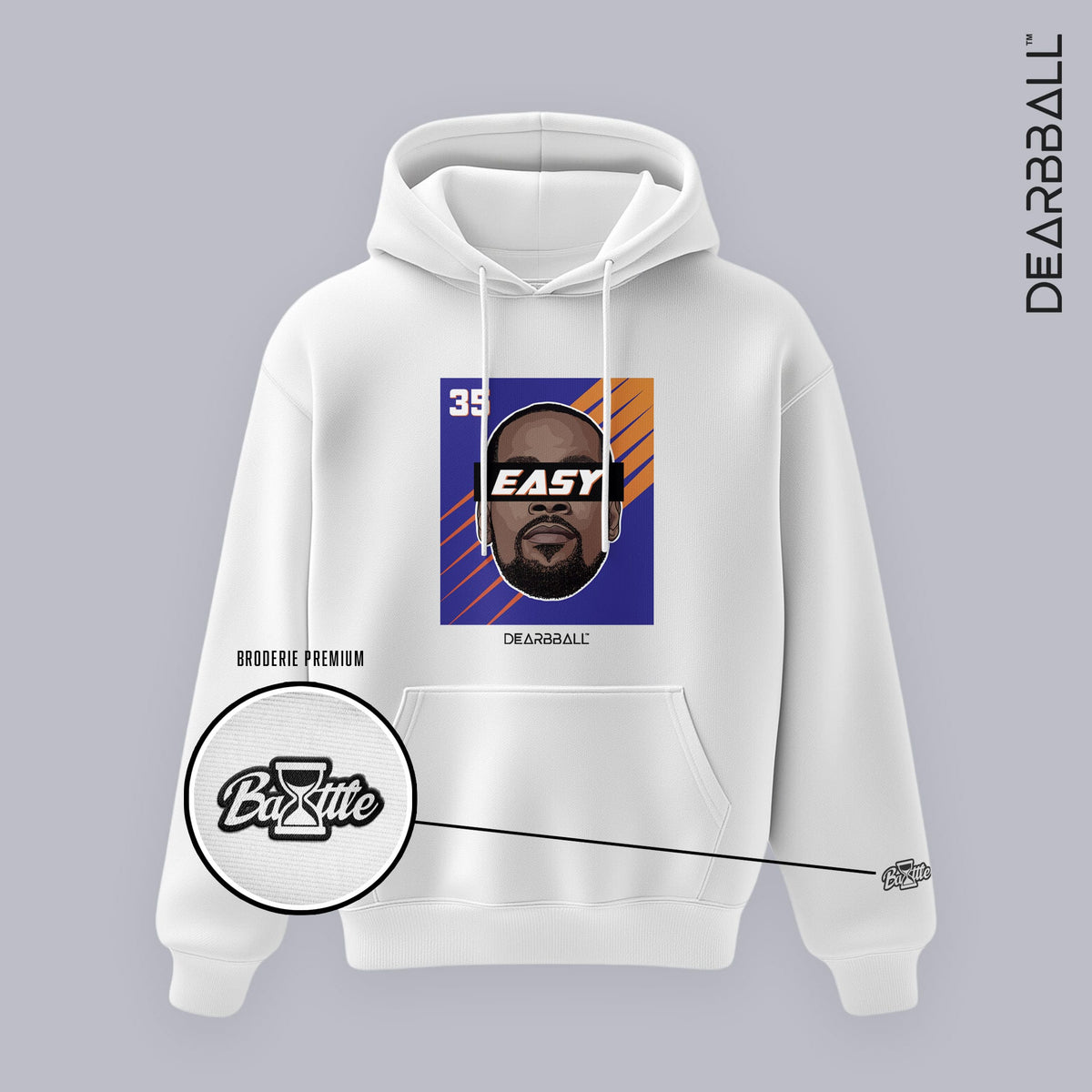 Sudadera con Capucha DearBBall - EASYMONEY VALLEY BOG Edición Premium