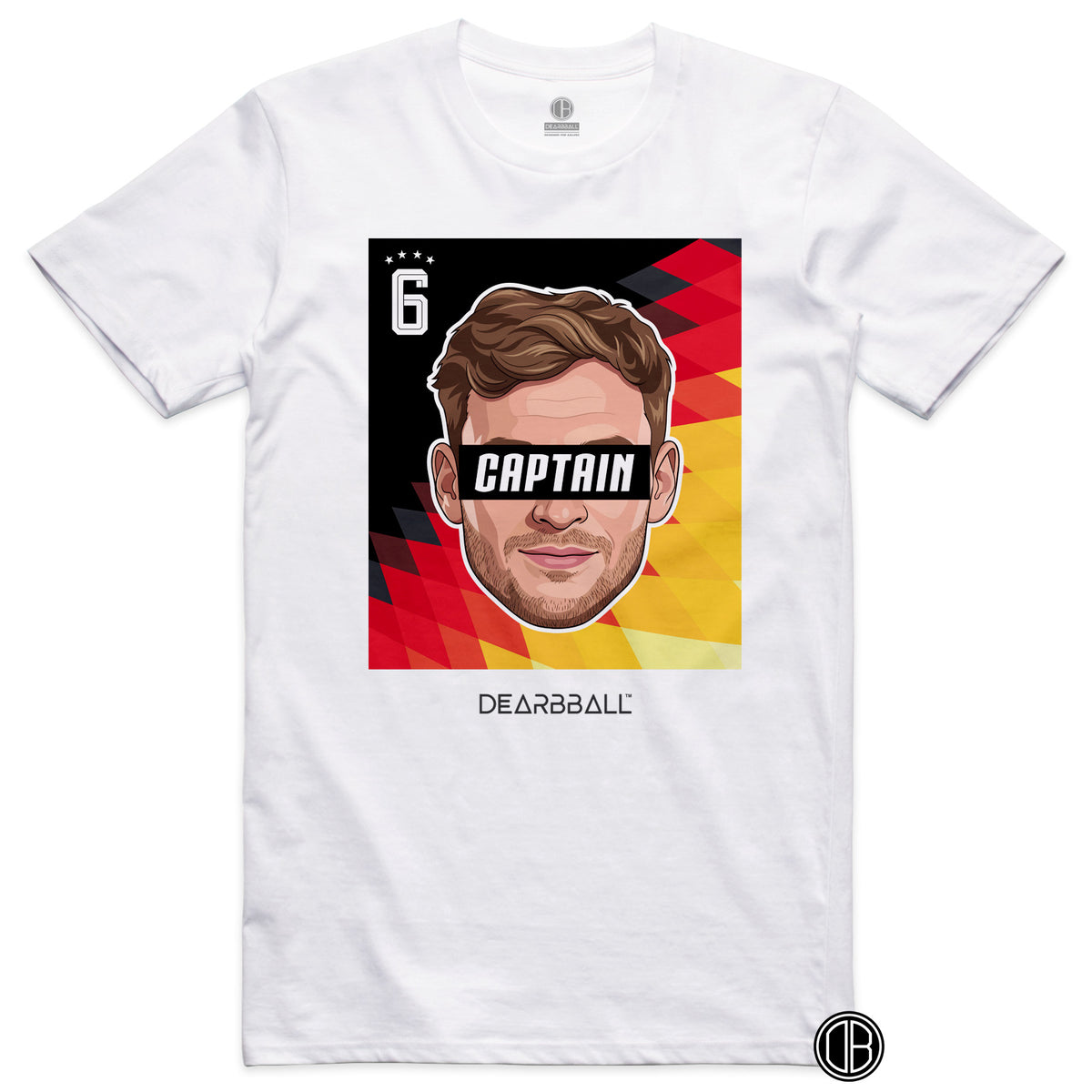 Camiseta DearBBall - CAPITÃO 6 Edição Alemanha CDM