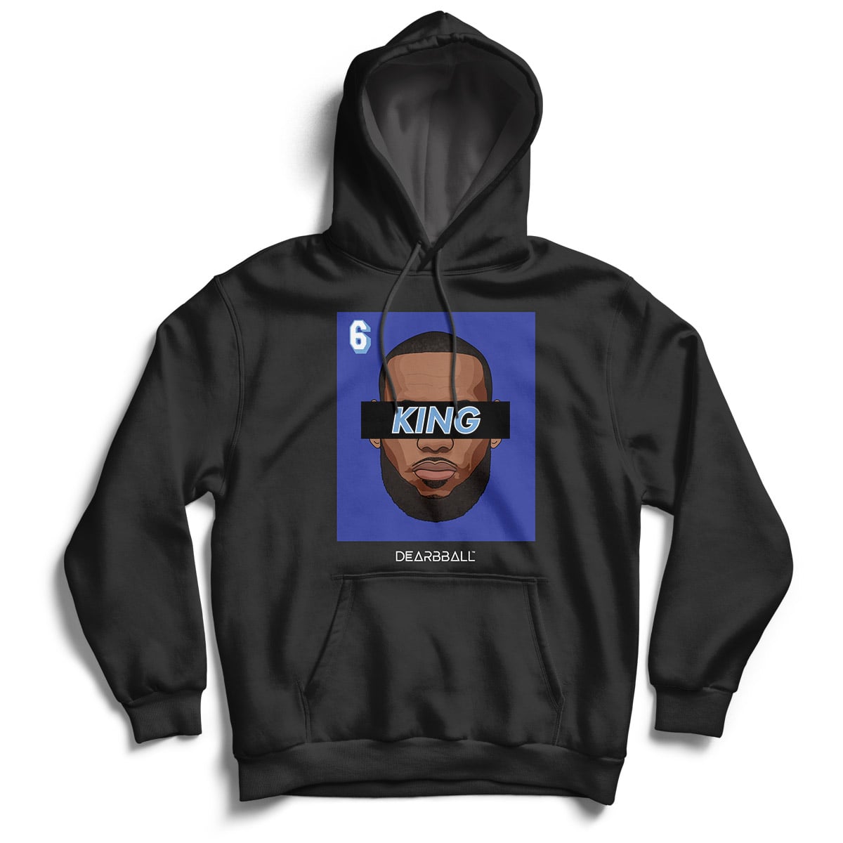 [CHILDREN] DearBBall Hooded Sweatshirt - KING 6 Blue Edition
