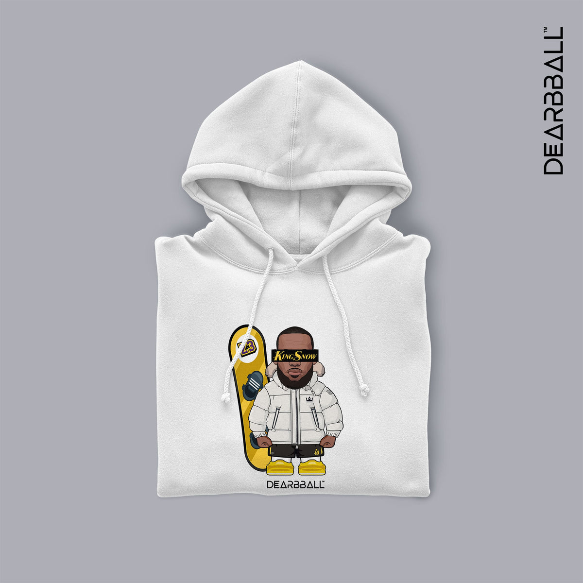 DearBBall Sweat à Capuche - The KING SNOW