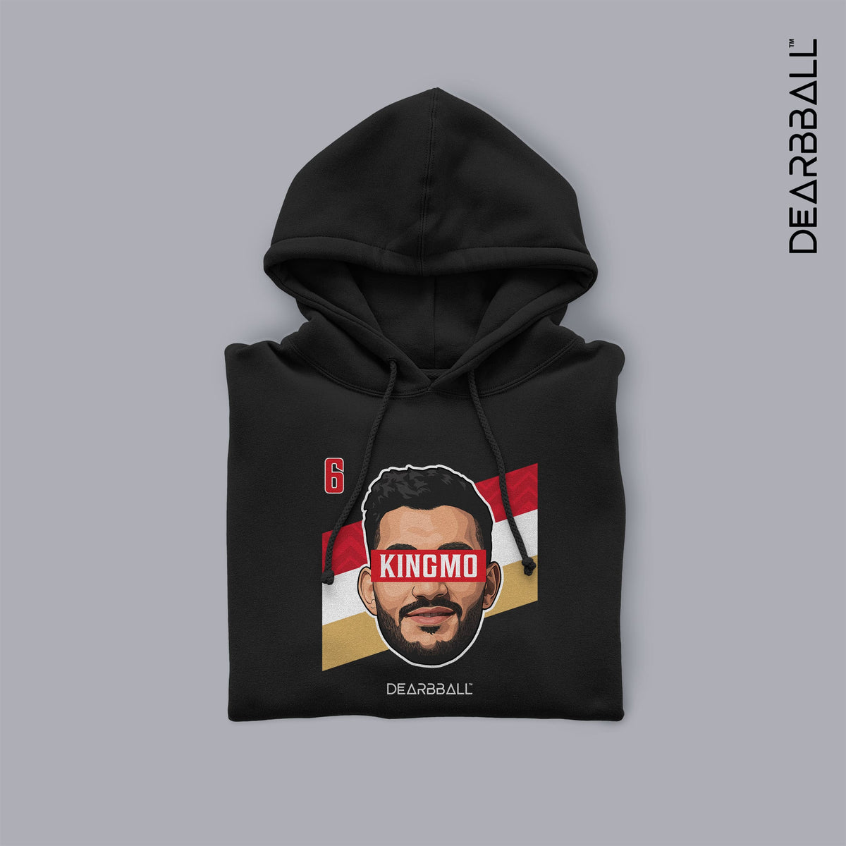 DearBBall Sweat à Capuche - Amini KINGMO Stripes Edition
