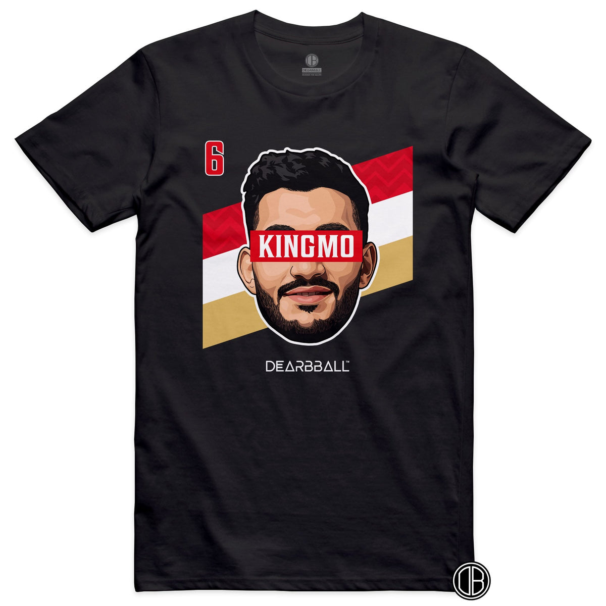 DearBBall T-Shirt - Amini KINGMO Stripes Edition