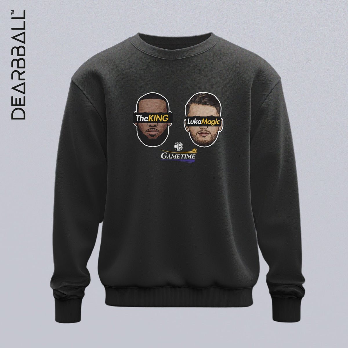 Sweatshirt DearBBall - Duo The KING &amp; LukaMagic Edição GAMETIME