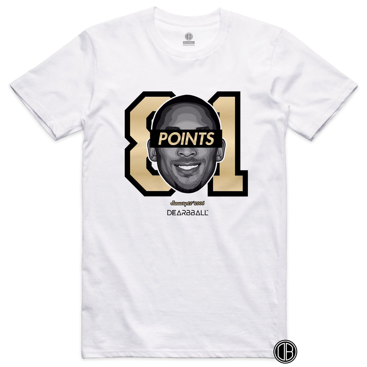 Dearbball T-Shirt - 81 pts Record Gold Edition