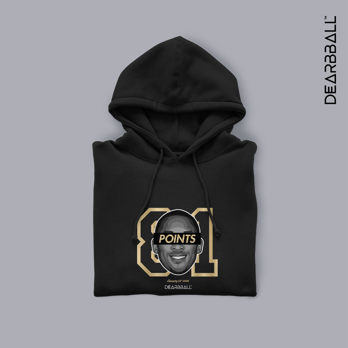 Dearbball Sweat à Capuche - 81 pts Record Gold Edition