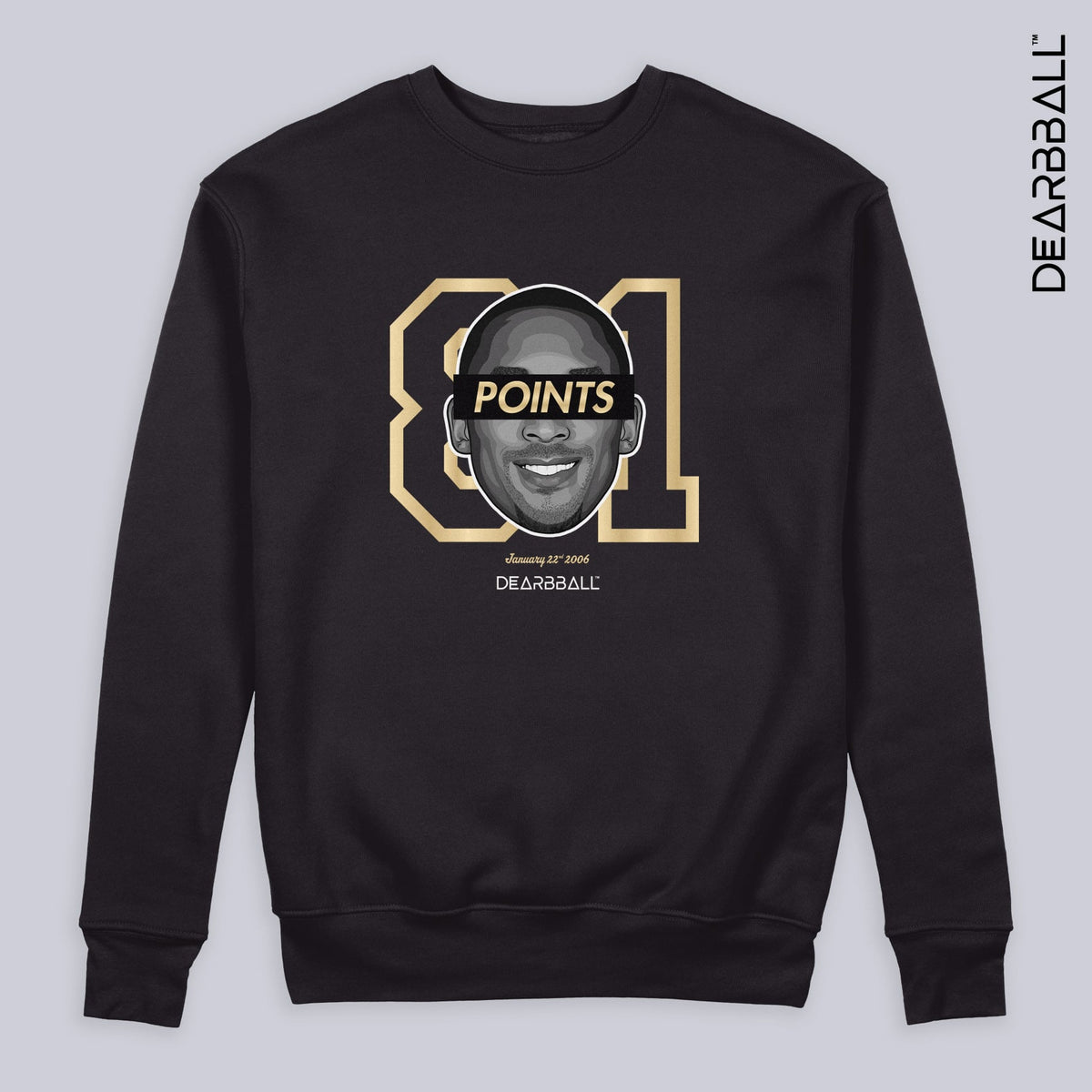 Dearbball Sweatshirt - 81 pts Record Gold Edition